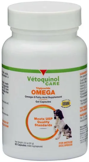 Triglyceride Omega Supplement for Medium Dogs