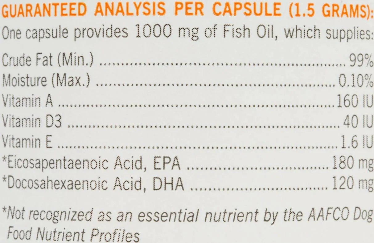 Triglyceride Omega Supplement for Medium Dogs