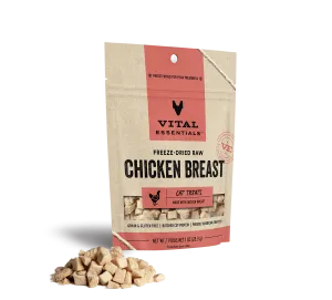 Vital Essentials Freeze Dried Chicken Breast for Cats 1oz