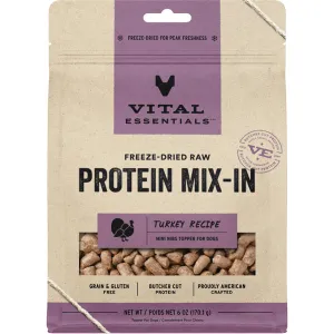 Vital Essentials Freeze Dried Protein Mix-IN Turkey