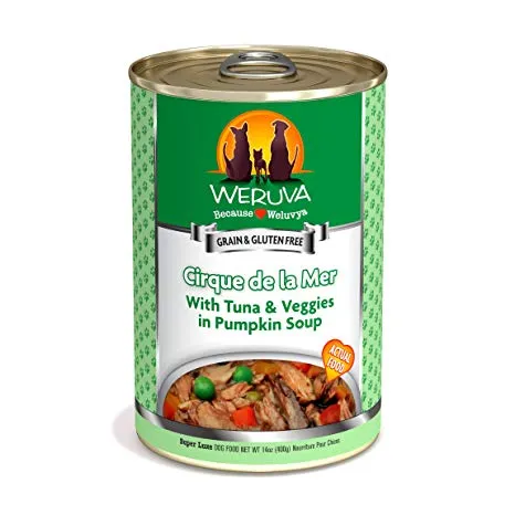 Weruva Cirque De La Mer Tuna & Veggies in Pumpkin Soup Canned Dog Food