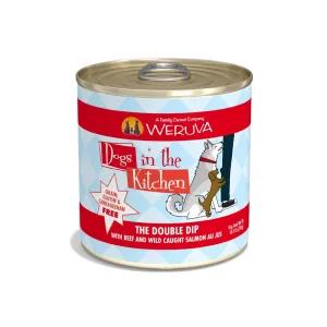 Weruva Kitchen Double Dip Beef & Wild Caught Salmon Canned Dog Food 10oz